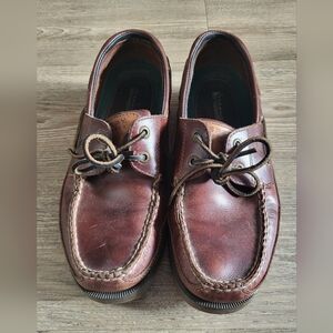 Men's Sperry Brown Leather Boat Shoes